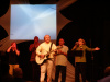 Joey Nicholson leading worship at COTN